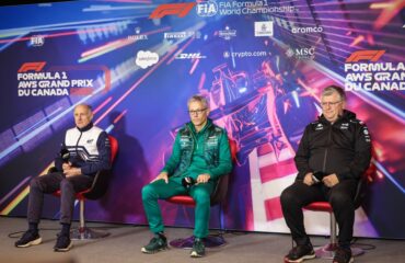 Franz Tost, Mike Krack und Otmar Szafnauer Copyright FIA