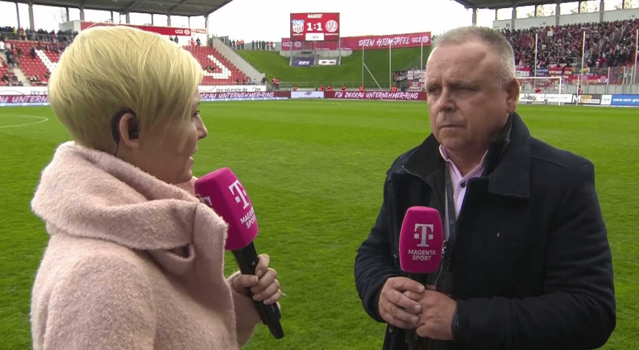 Anett Sattler und Frank Fischer Copyright MagentaSport