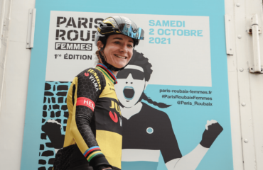 Marianne Vos Copyright ASO- Paris-Roubaix Femmes avec Zwift