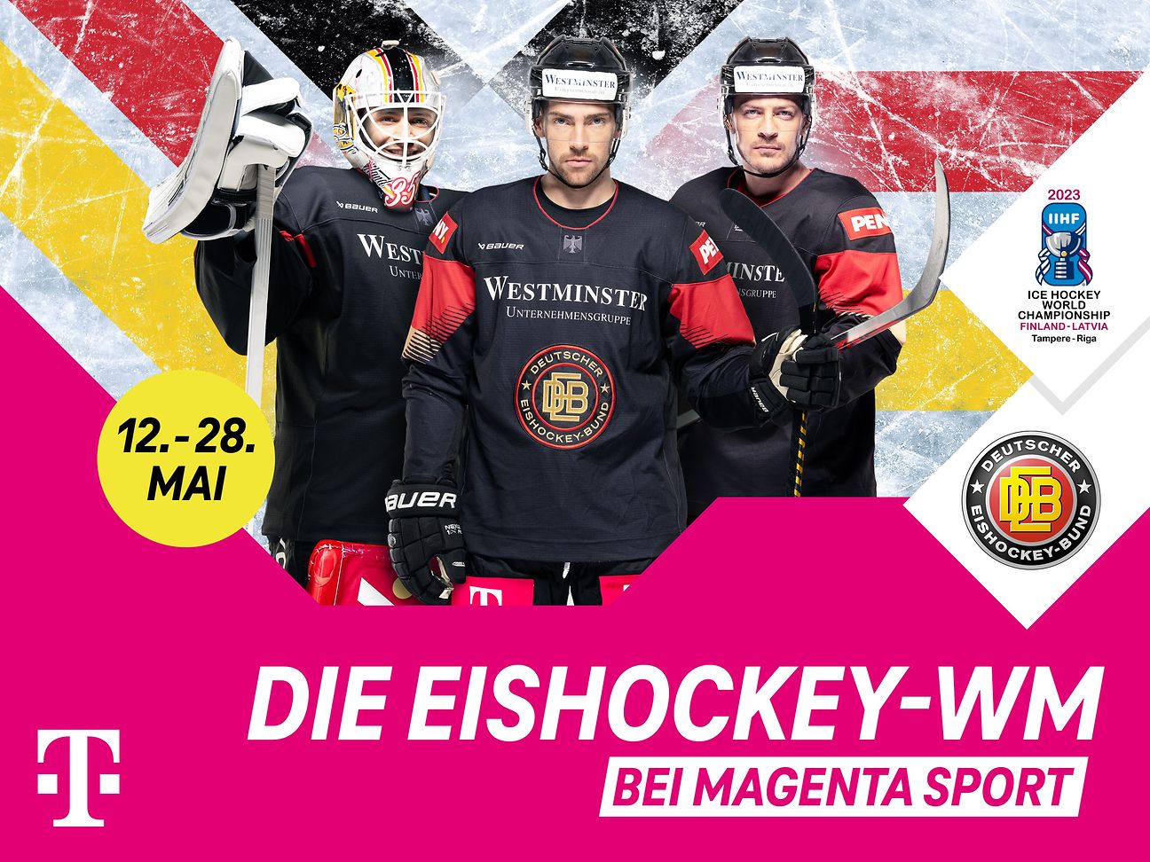 Eishockey-WM Copyright Deutsche Telekom