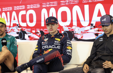 Fernando Alonso, Max Verstappen, Esteban Ocon Copyright FIA
