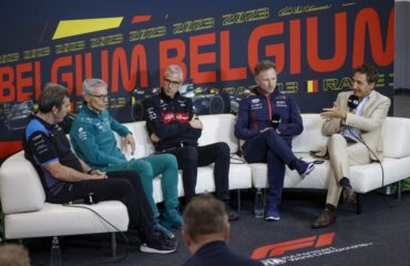 Bruno Famin, Mike Krack, Alessandro Alunni Bravi, Christian Horner Copyright FIA