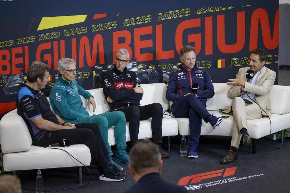 Bruno Famin, Mike Krack, Alessandro Alunni Bravi, Christian Horner Copyright FIA