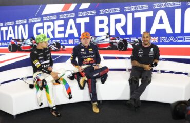 Lando Norris, Max Verstappen, Lewis Hamilton Copyright FIA