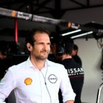 Tommaso Volpe, Global Director of Motorsport, Infinityin the garage